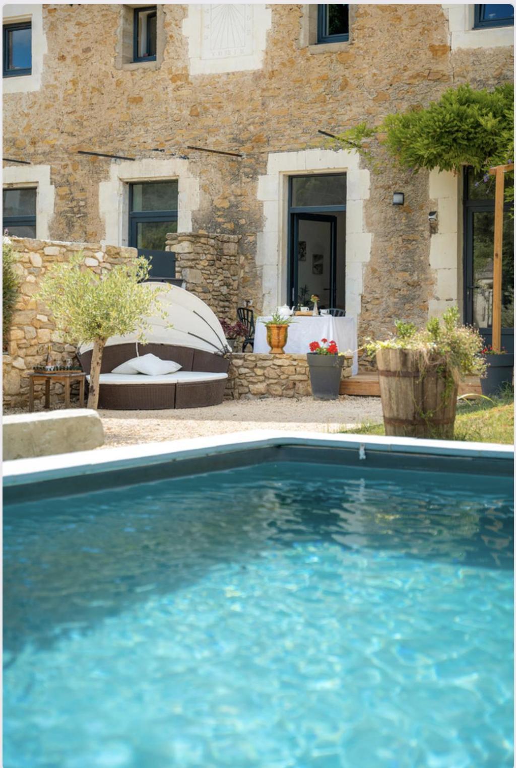 Chambre D'Hotes De La Savonnerie Vénéjan Exterior foto